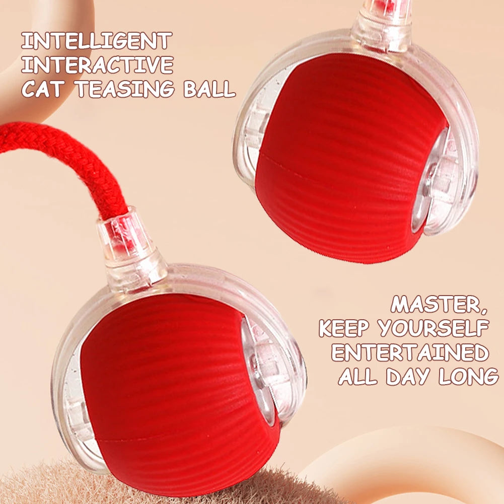 Smart Pet Toys Ball Automatic Rolling Interactive Training Self-moving