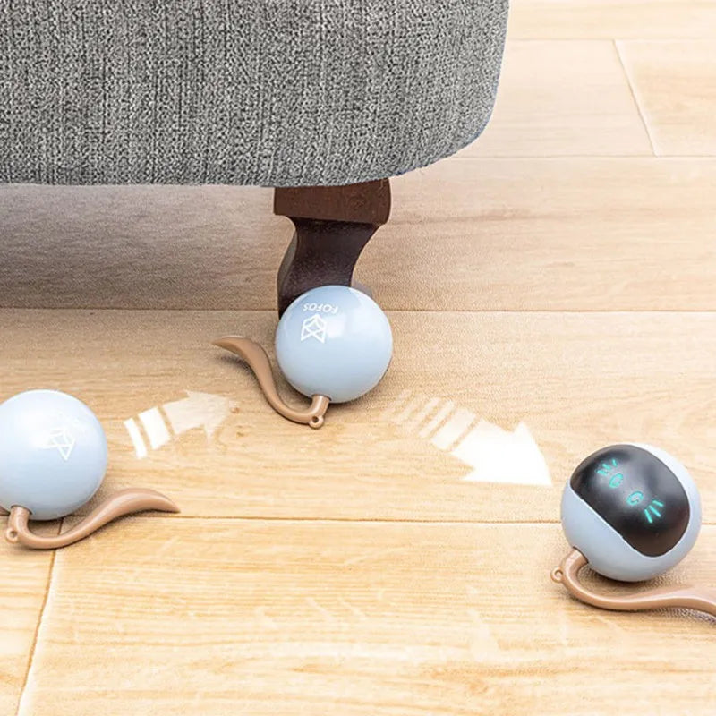 Smart Interactive Cat Toys Automatic Moving Bouncing Ball