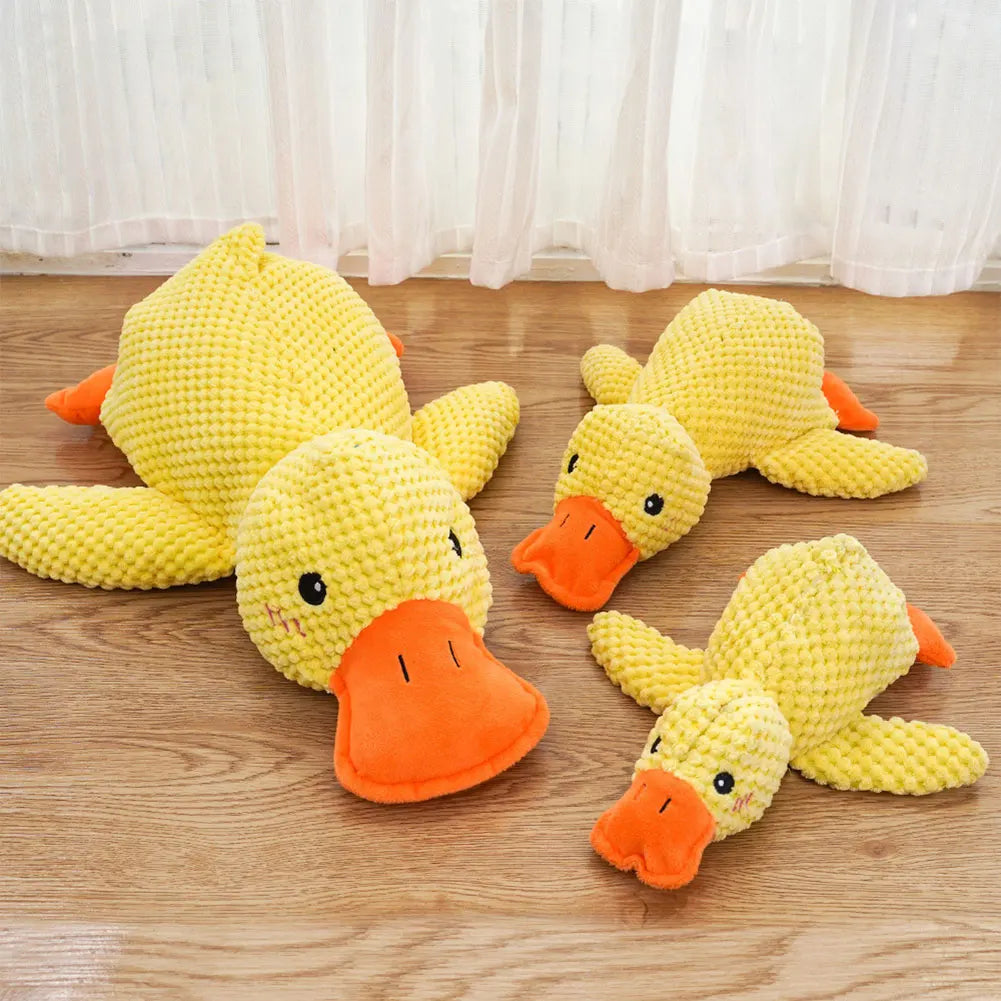Dog Calming Duck Sound Toys Plush Toy