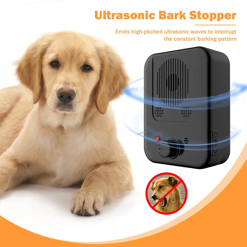 Dog Bark Stopper Deterrents Ultrasonic Pet Repeller Trumpet