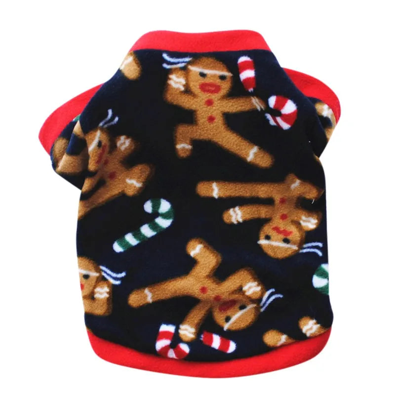 Warm Fleece Pet Dog Clothes Cute Coat