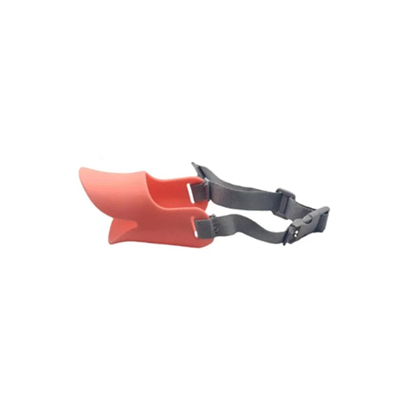 Dog Muzzle Silicone Duck Mask for Anti Bite