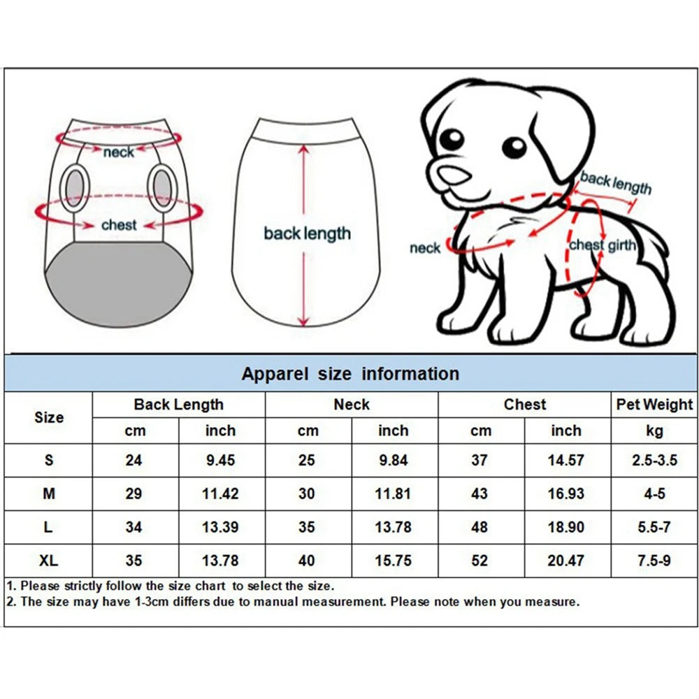 Christmas Pet Clothes Winter Warm Jumpsuits