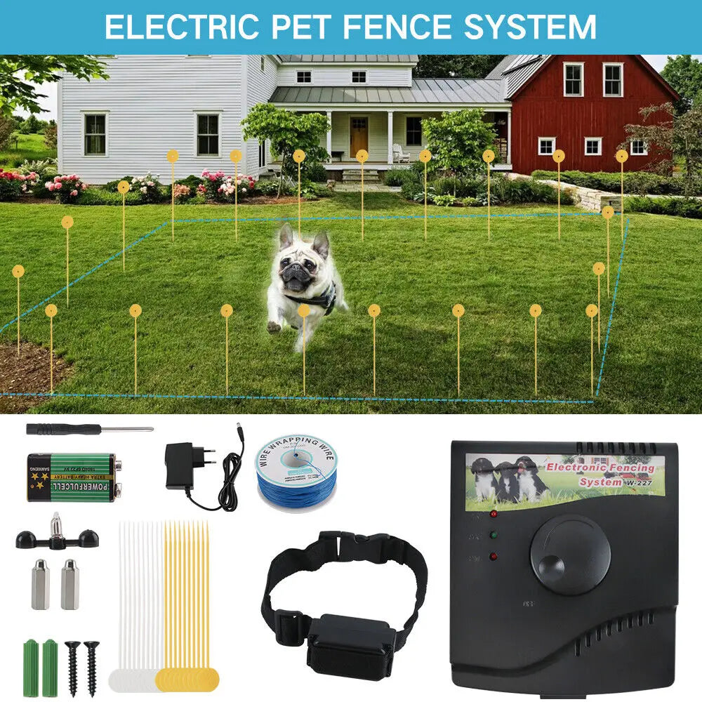 Electric Dog Fence System Pet Shock Collar