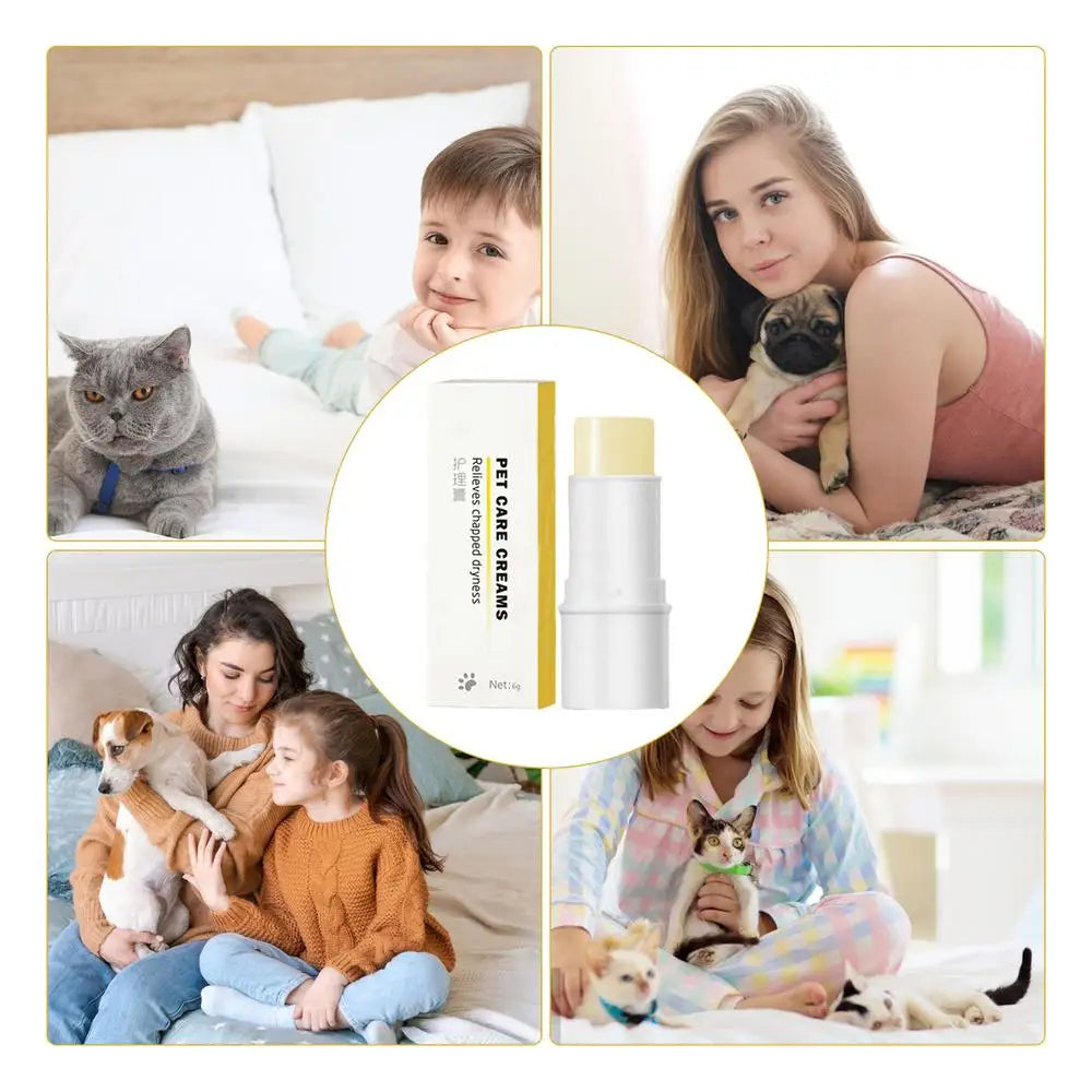 Pet Foot & Nose Balm Helps soothe and protect dry, cracked noses and paws