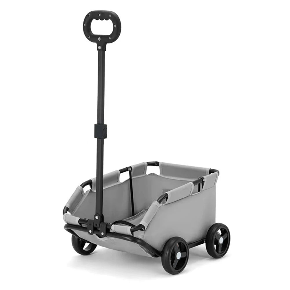 4 Wheels Lightweight Foldable Dog Teddy Stroller