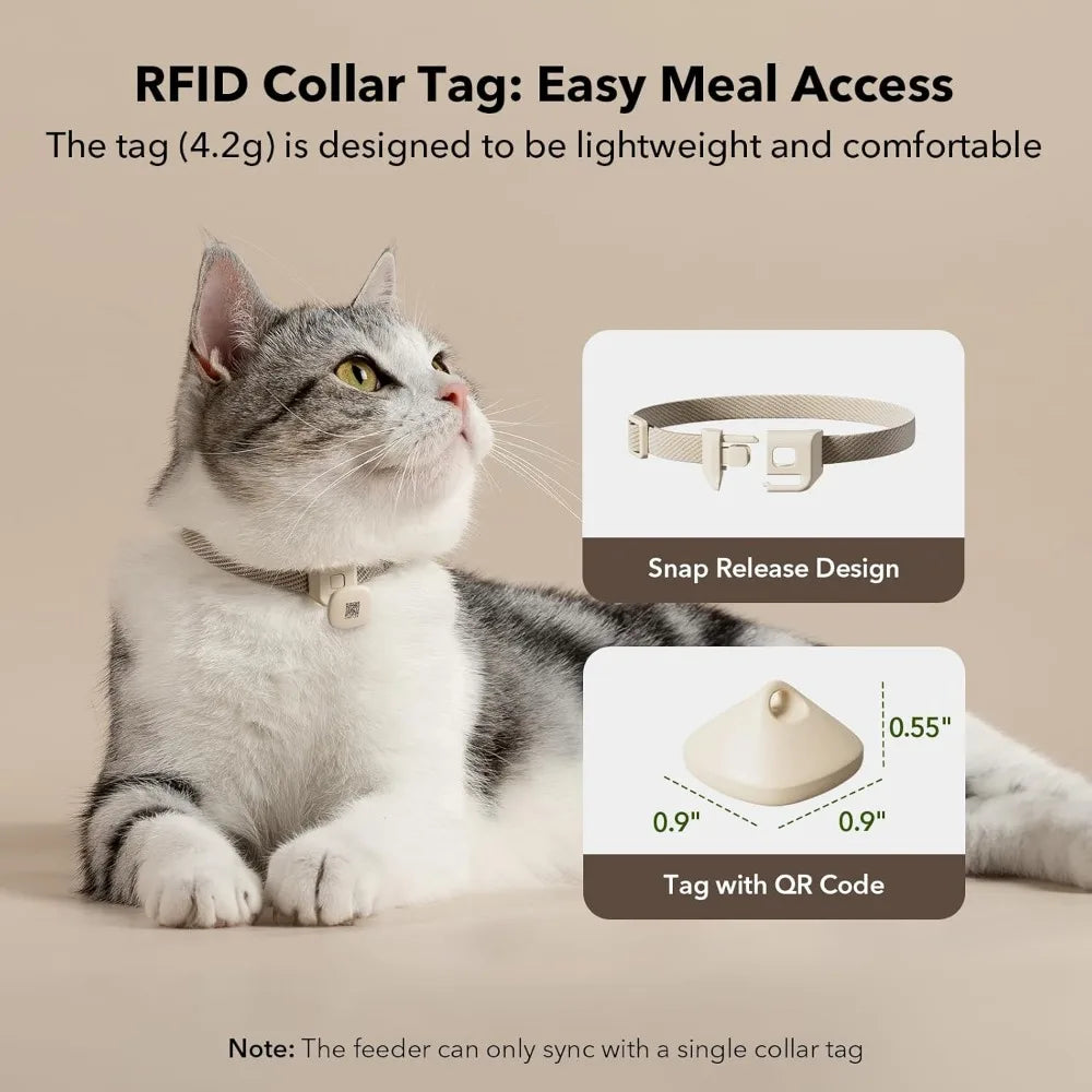 Bundle of Upgraded Automatic Cat Food Feeder