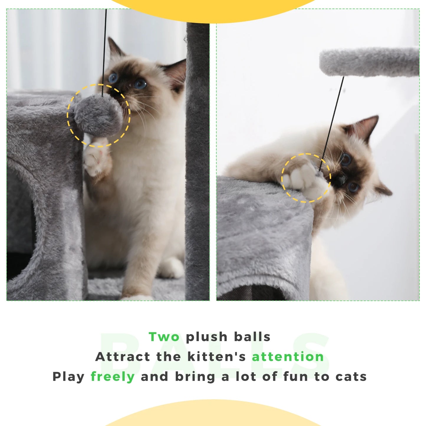 Cat Climbing Frame Scratching Post Tree