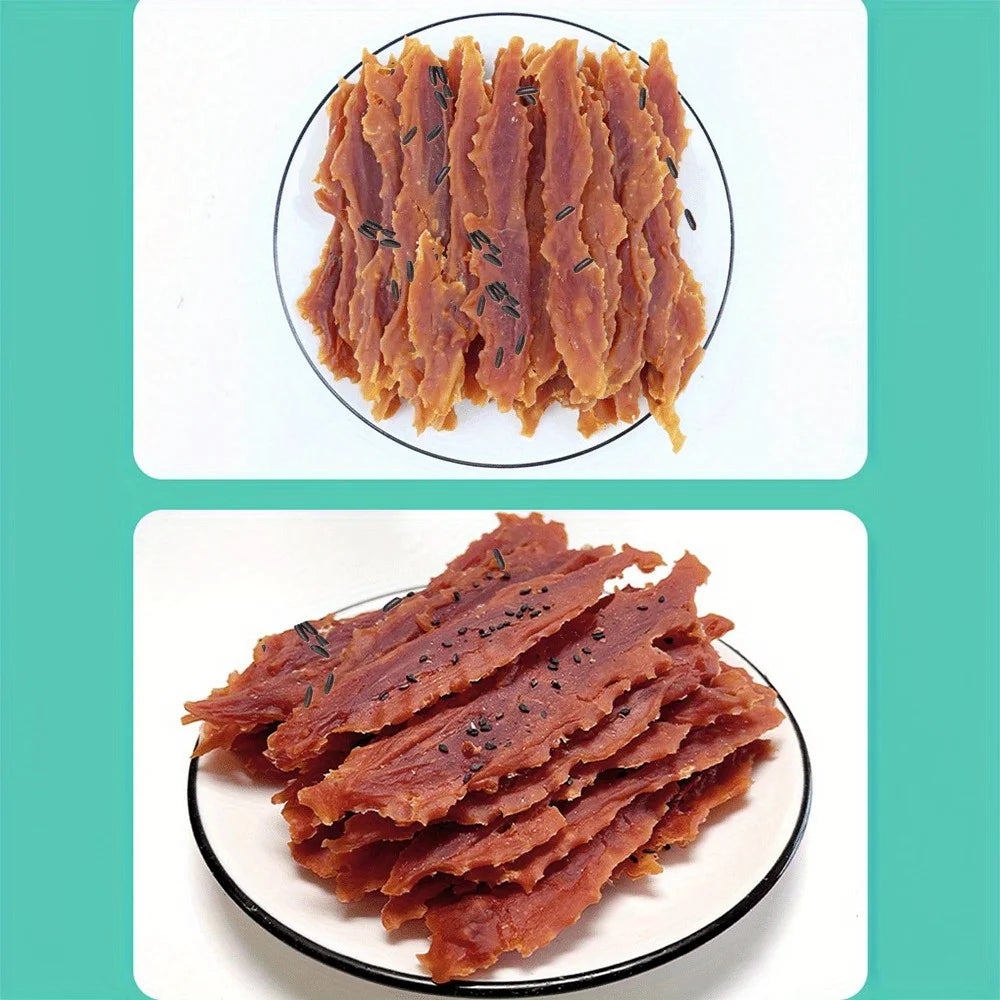Sesame Duck Jerky Dog Treats