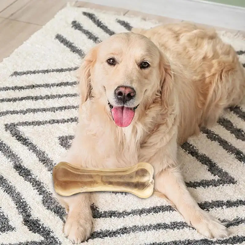 Dog Teething Bone Beef Flavor Chew Bone