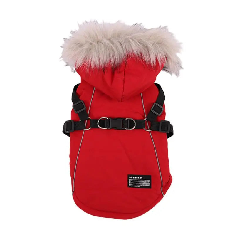 Waterproof Harness Jacket Pet Dog Clothes Coats