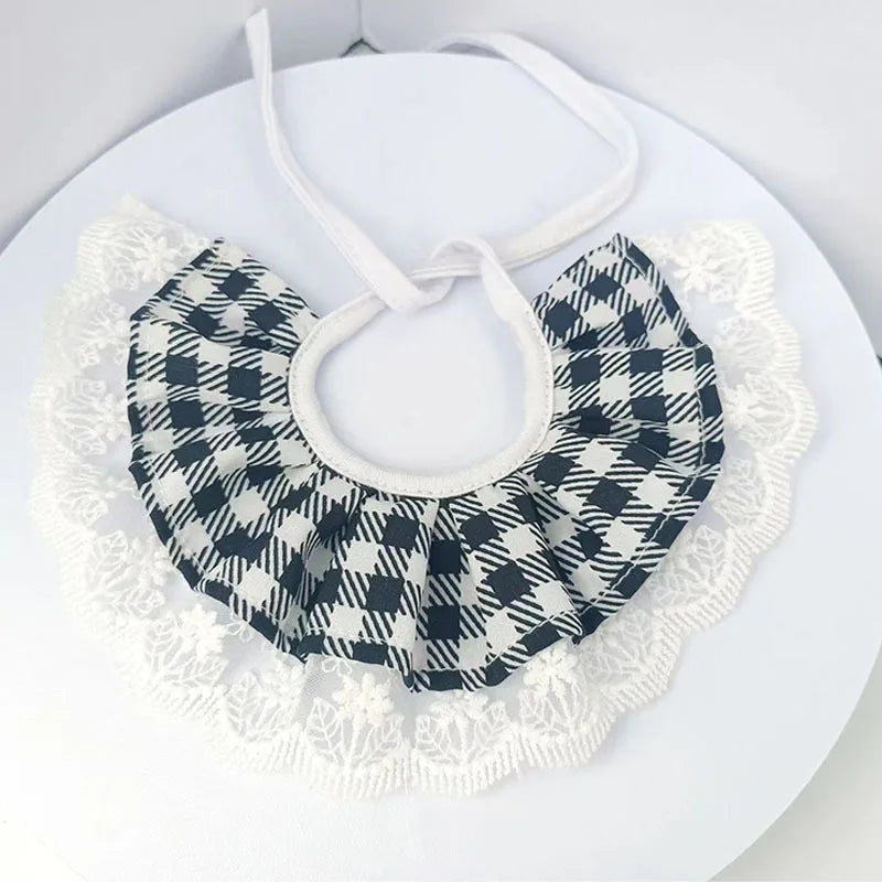 Lace Bowknot Collar Cats or Dog Neckerchief