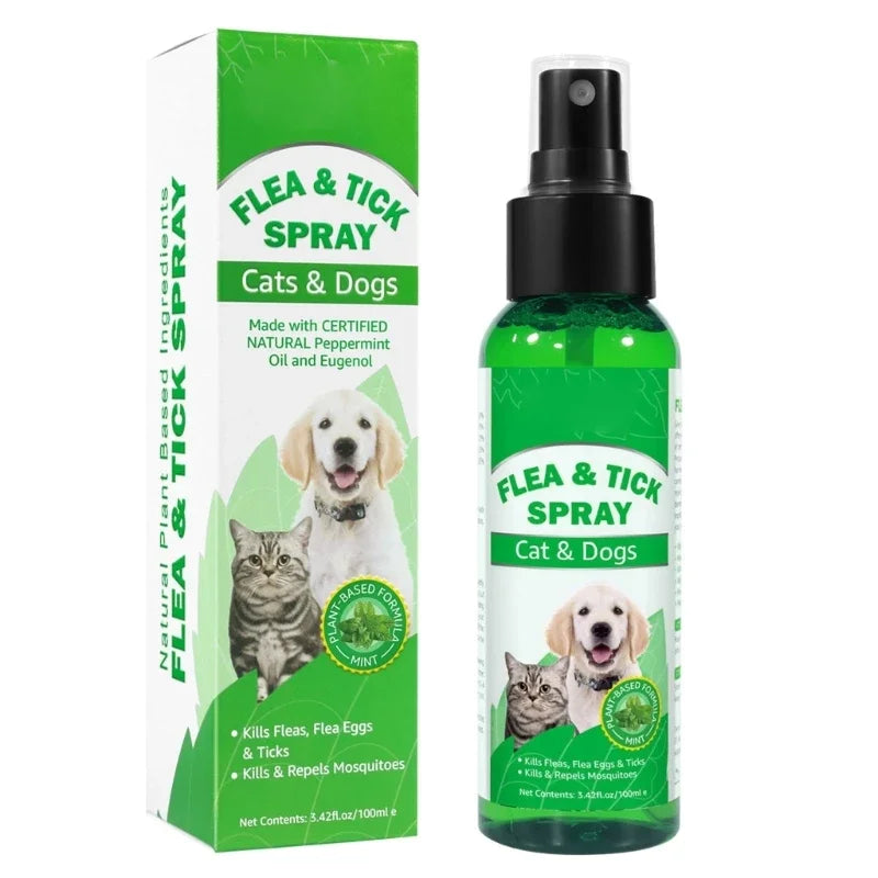 100ml Fleas Cats Or Dog Control Tick Fleas Eggs Fleas