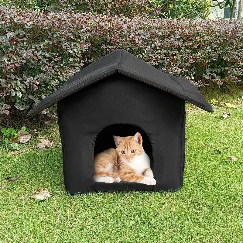 Foldable Cat House Outdoor Waterproof Pet House
