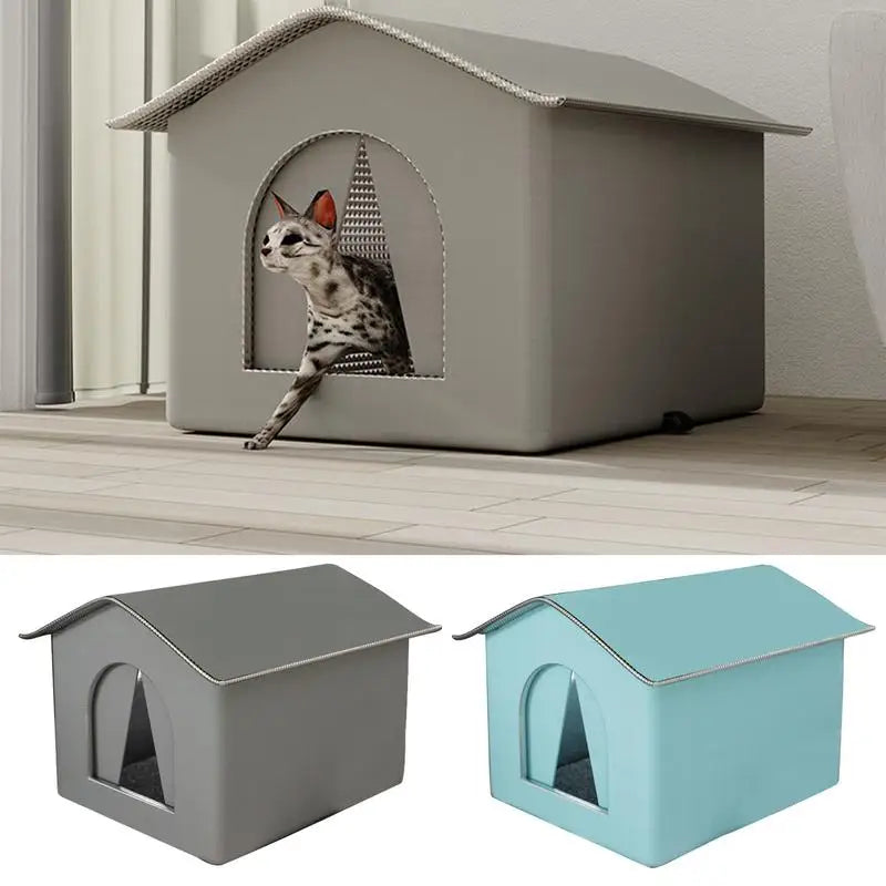 Outdoor Pet House Foldable Warm Waterproof