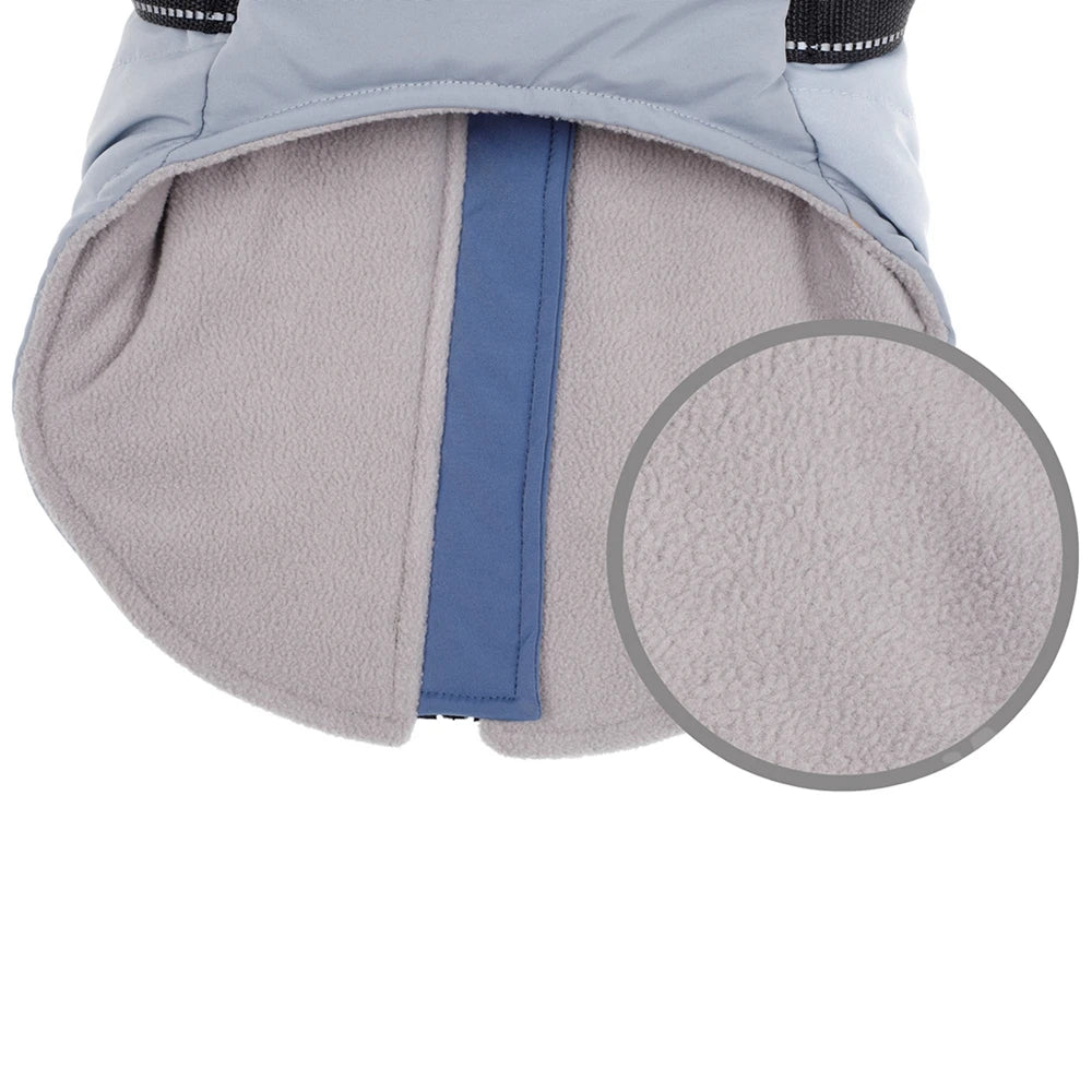 Pet Jacket With Harness Winter Dog Clothes