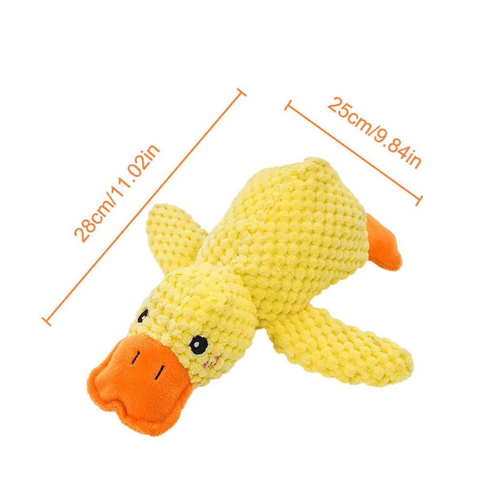 Dog Calming Duck Sound Toys Plush Toy
