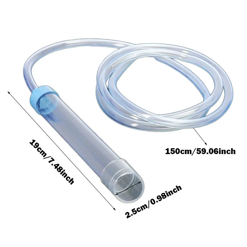 Aquarium Sand Washing Tool Siphon Fish Tank Sand Vacuum