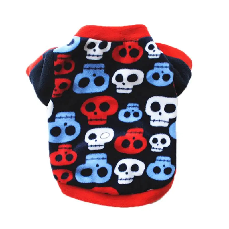 Warm Fleece Pet Dog Clothes Cute Coat