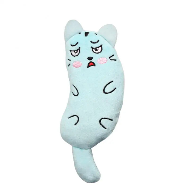Cat Interactive Plush Cat Toy Chewing Squeaky Toy