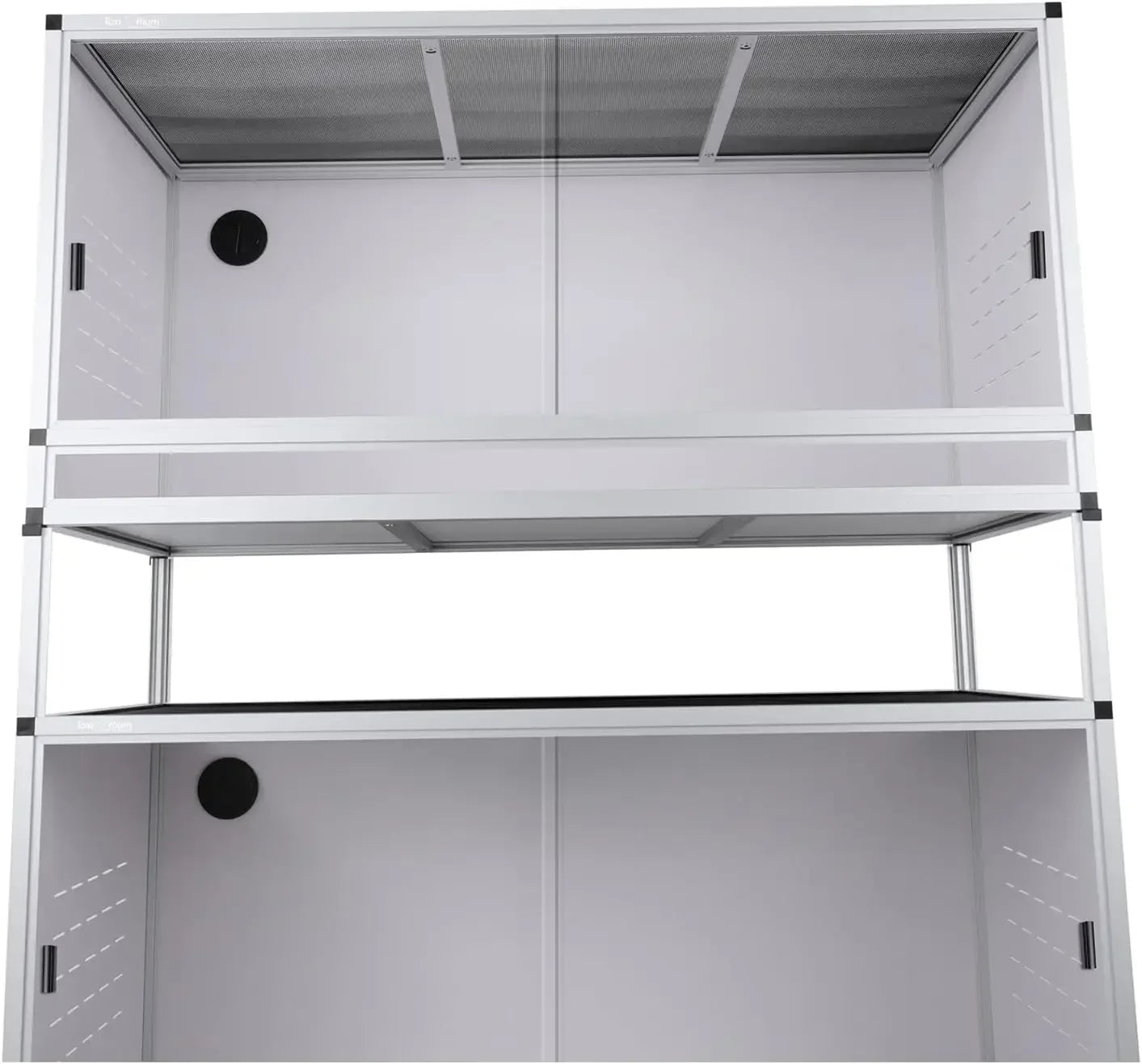PVC Reptile Enclosure 40x16x16'' Large Reptile Terrarium Habitat