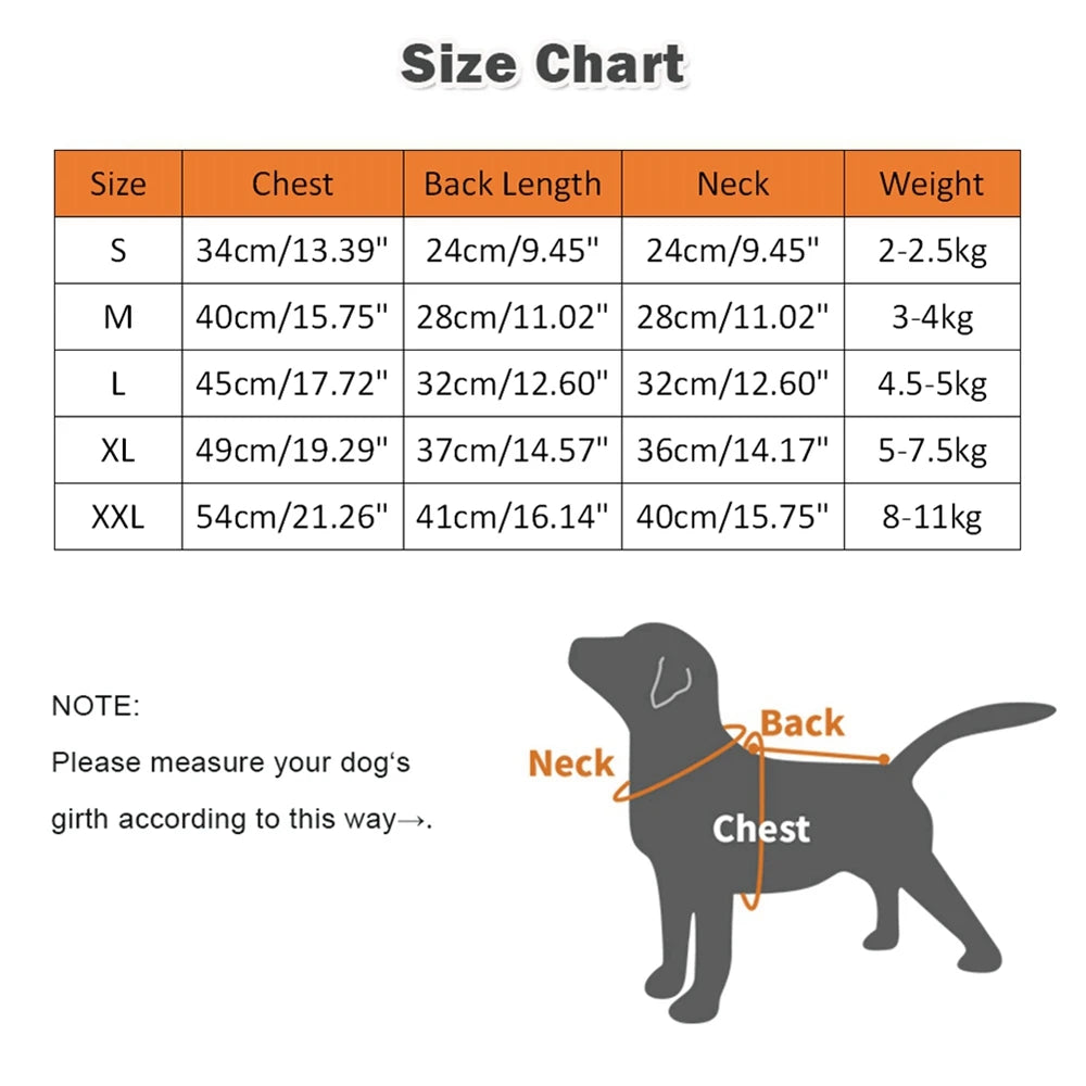 Winter Pet Dog Jacket With Harness Warm Dog Clothes