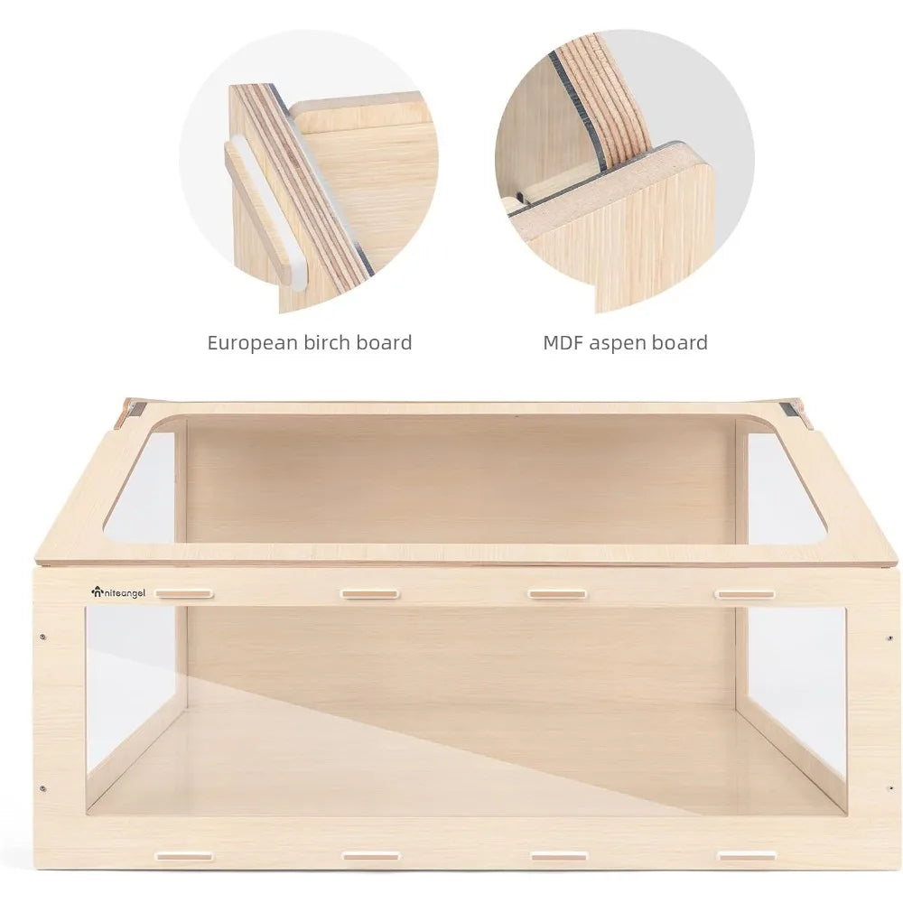Niteangel Vista Hamster Cage W/Oblique Opening Cage Door