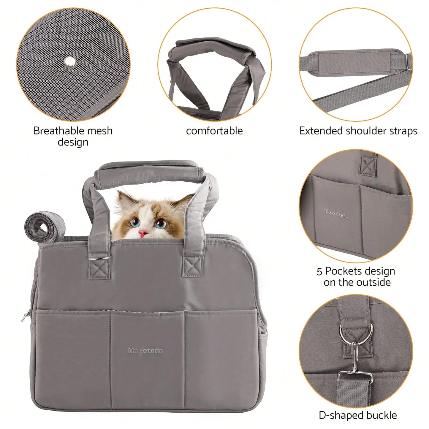 Removable Pet Carrying Handbag