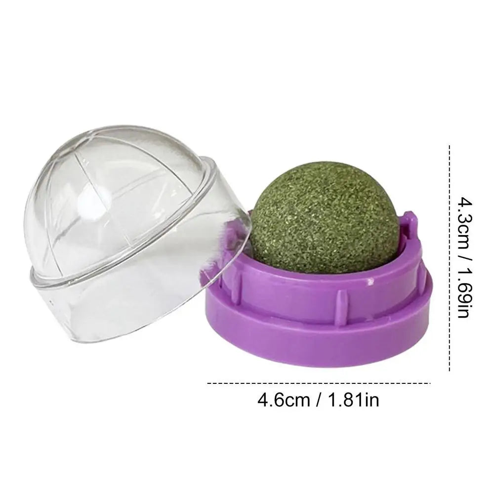 Catnip Balls Funny Lickable Snack Balls