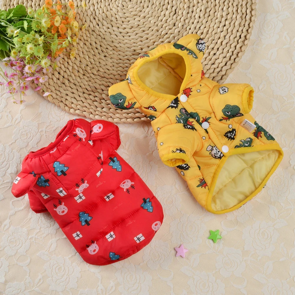 Autumn Winter Pet Clothes Hoodie Coat