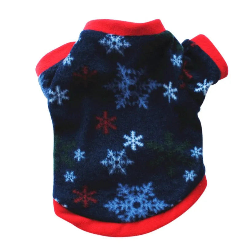 Warm Fleece Pet Dog Clothes Cute Coat