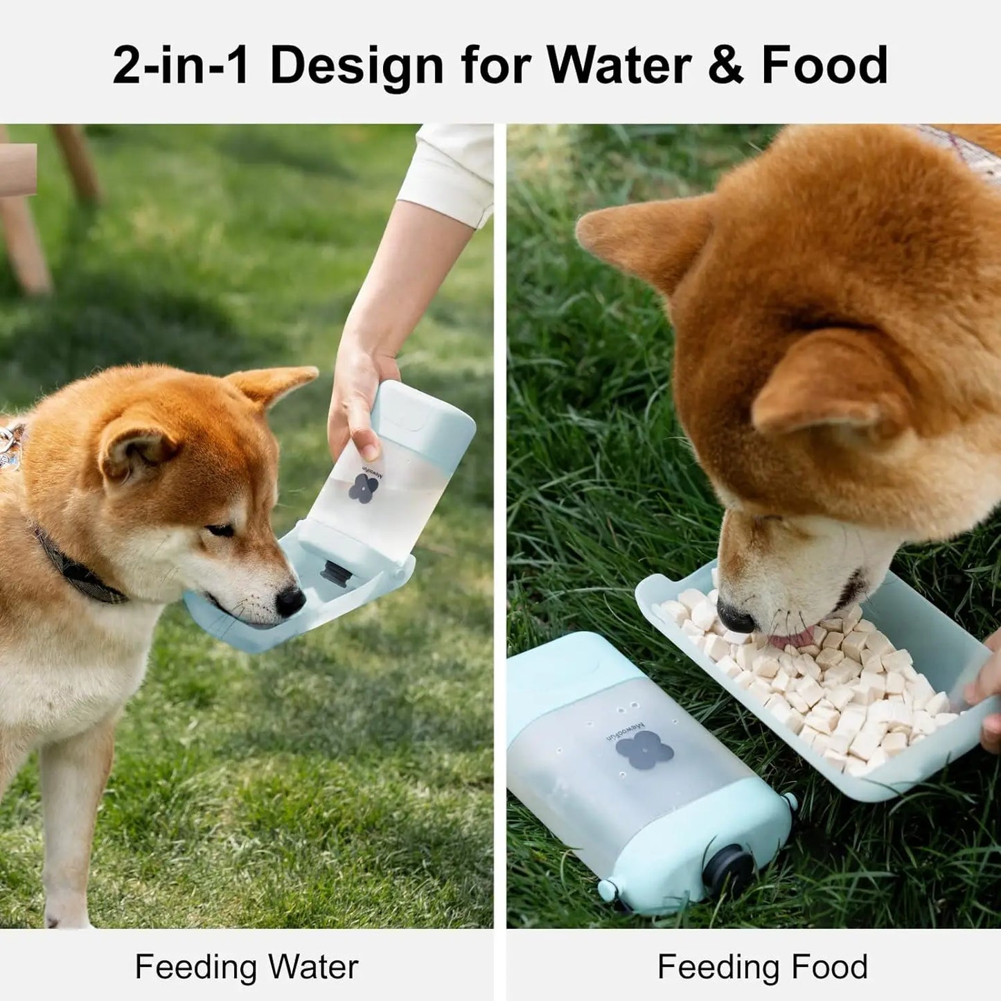 Mewoofun Portable Dog Water Bottle Leak Proof Water Bottle