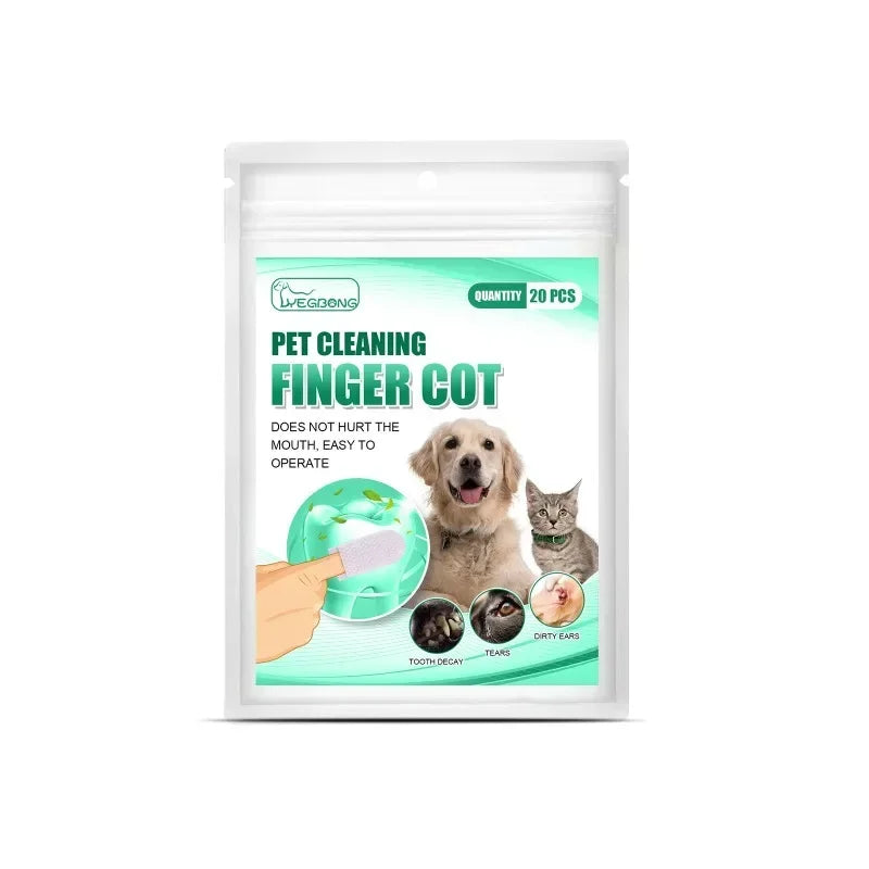 20-Piece Dog Toothbrush Easy Teeth Cleaning for Pets