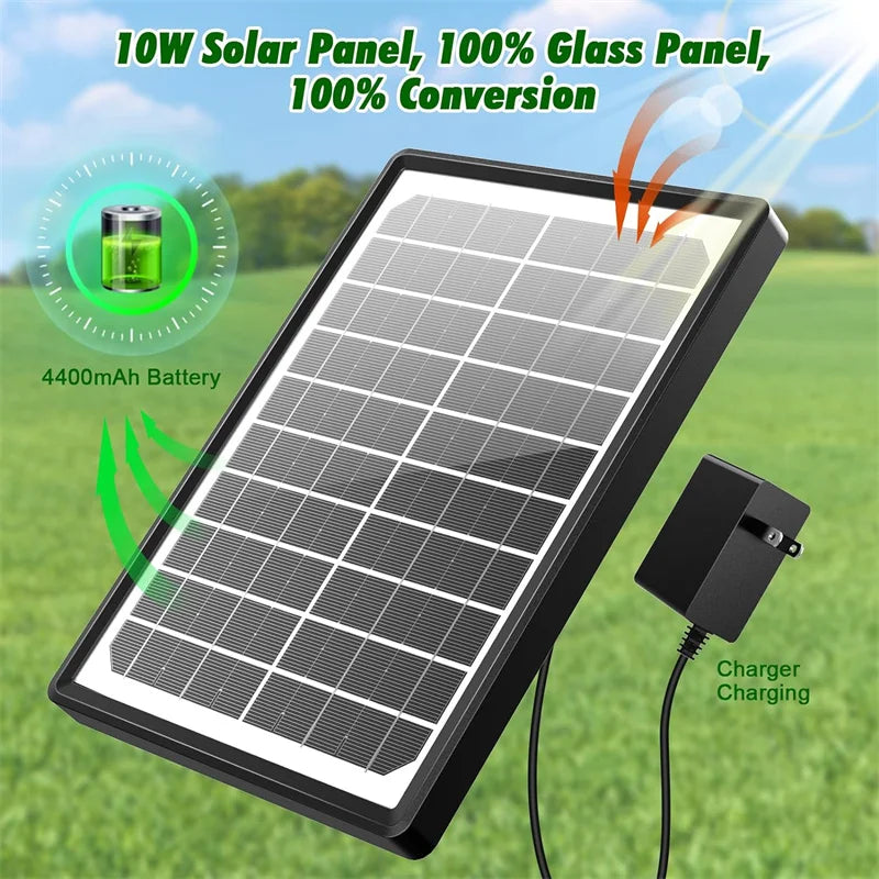 10W Rechargeable Solar Fountain Pump with Remote Control