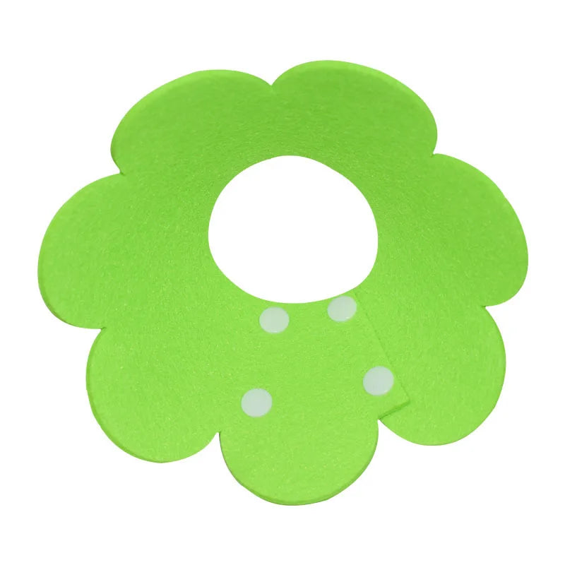 Flower Shaped Elizabethan Cat Recovery Collar Healing pet Cone