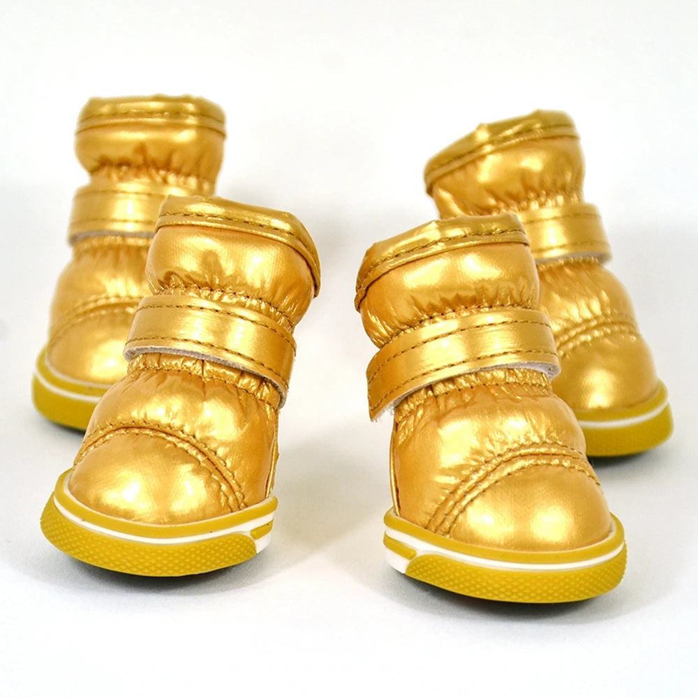 Winter Shoes For Small Dogs Warm AntiSlip Pet Shoes