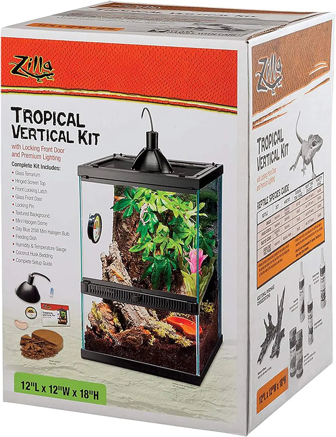 Vertical Habitat Starter Kit for Small Reptiles