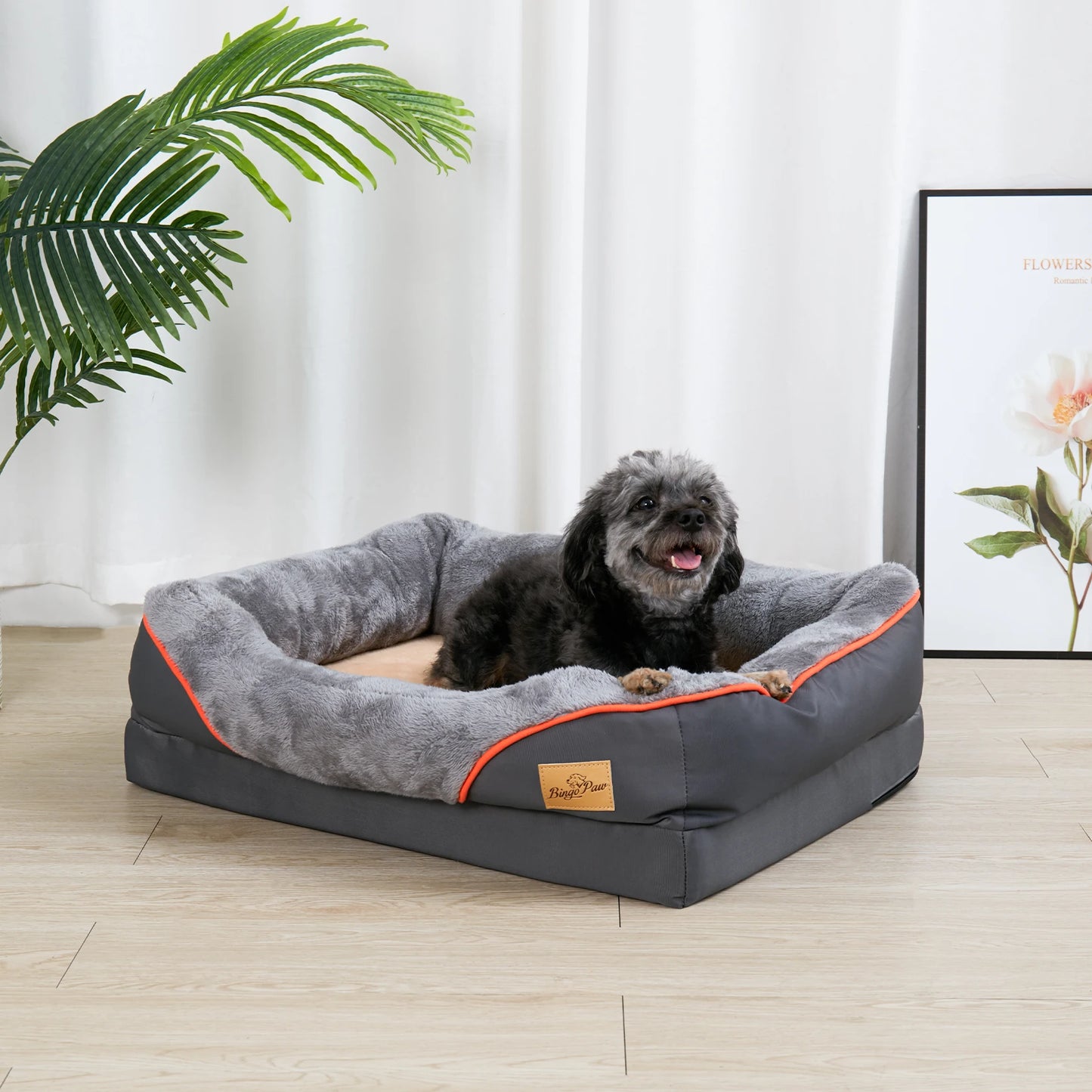 Dog Bed Super Soft Orthopedic Foam Pet Bed