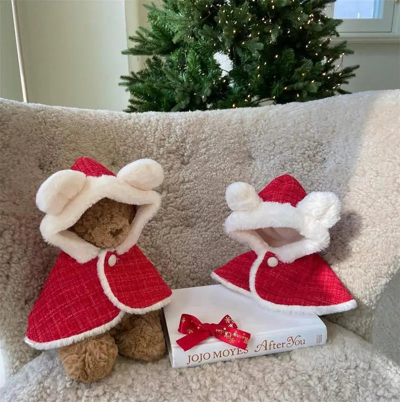 Dog Christmas Costume Christmas Santa Claus Cloak