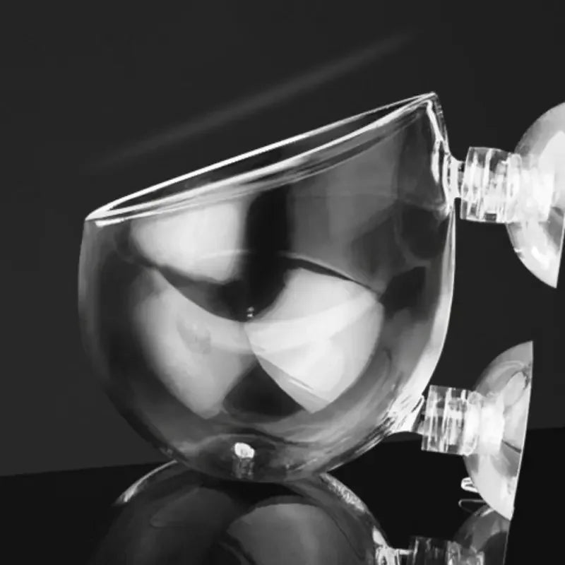 Aquarium Plant Holder Crystal Glass Suction Cups for Fish Tank