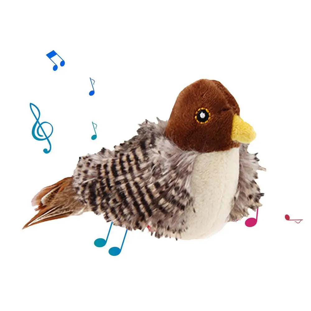 Cats Simulation Flying Bird Interactive Feather Toys