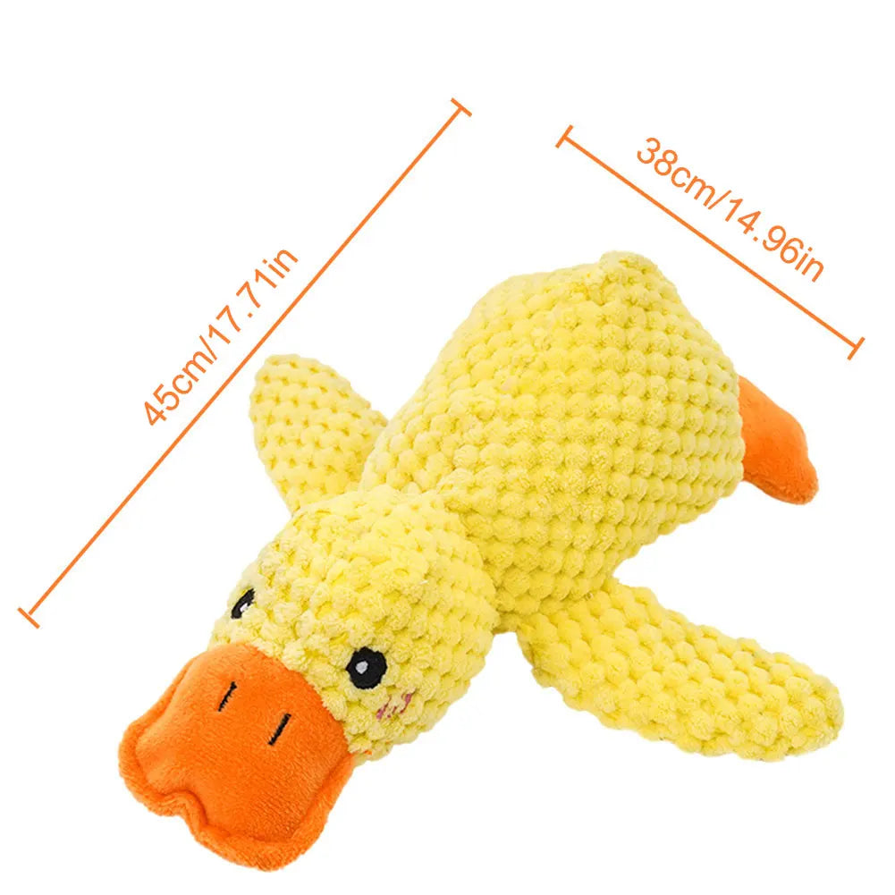 Dog Calming Duck Toy Pet
