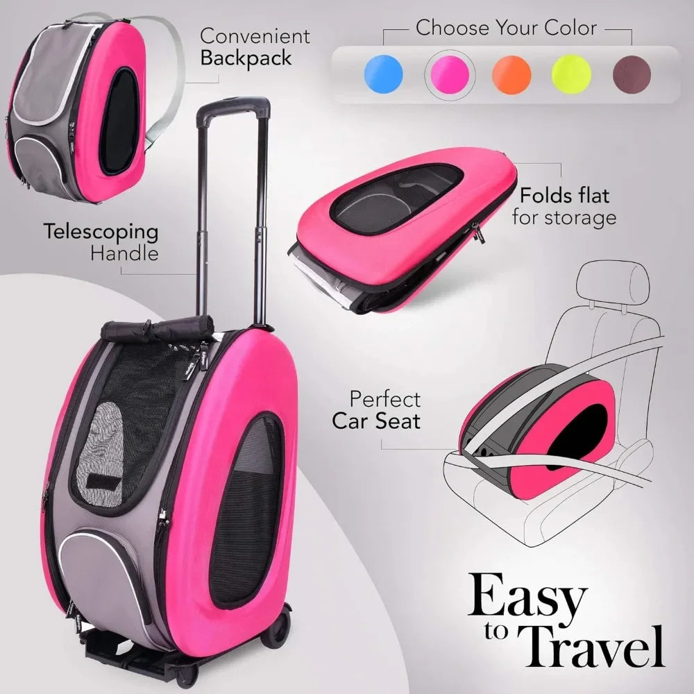 Five in One Foldable Small pet Combination stroller