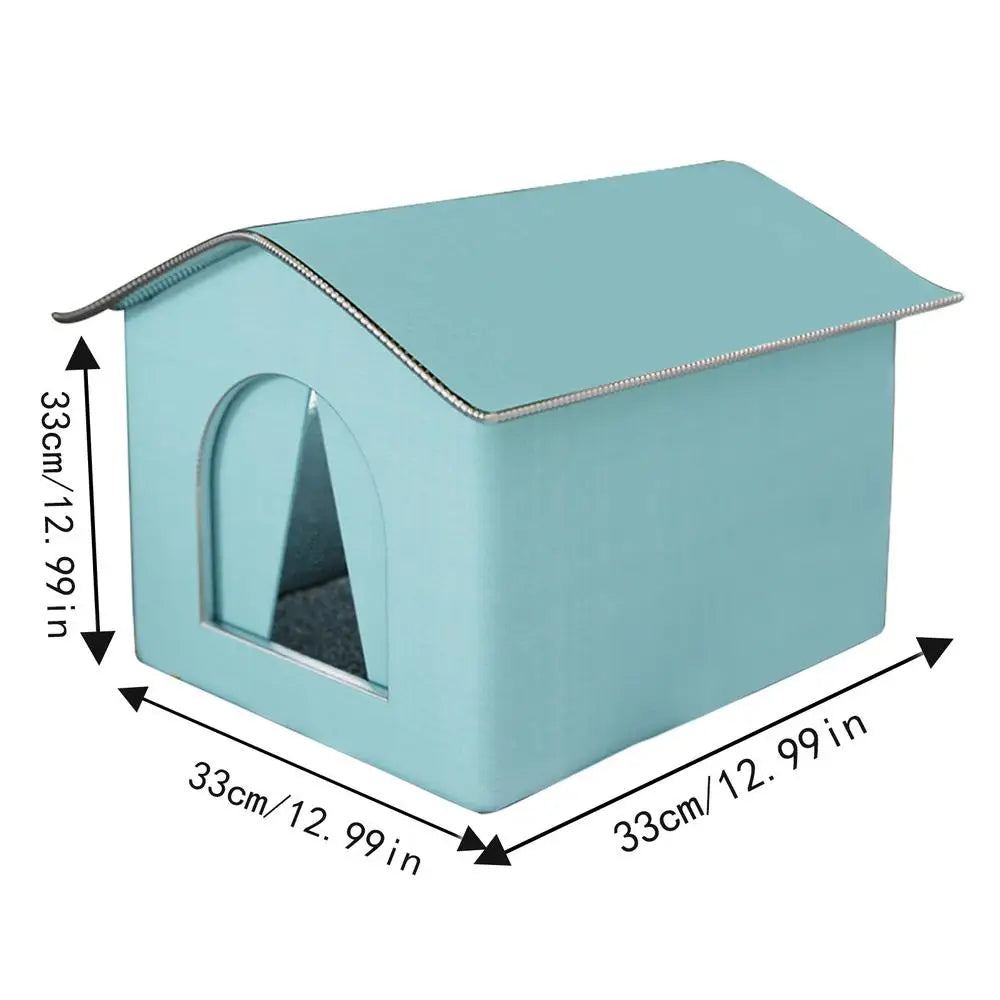 Outdoor Pet House Foldable Warm Waterproof
