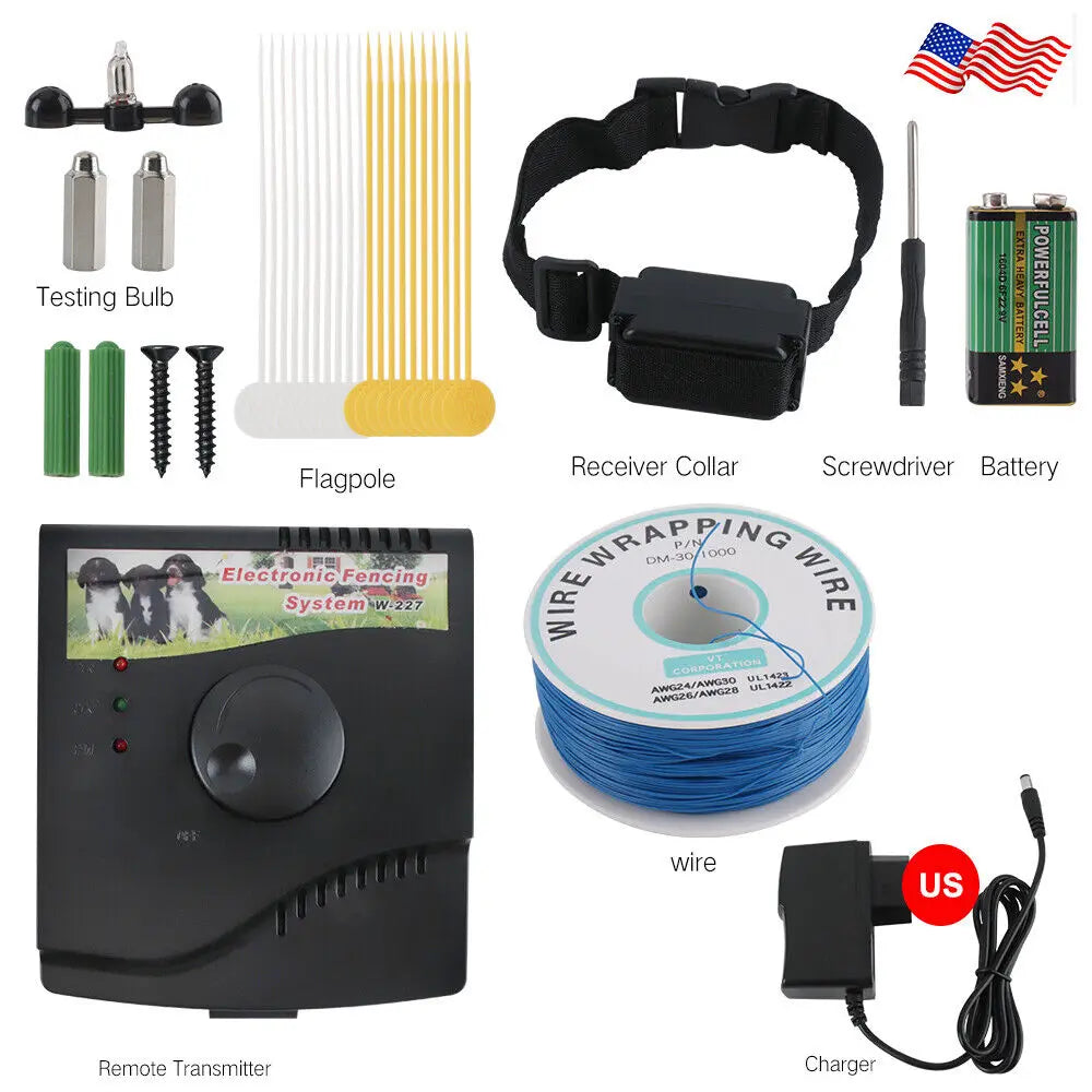 Electric Dog Fence System Pet Shock Collar