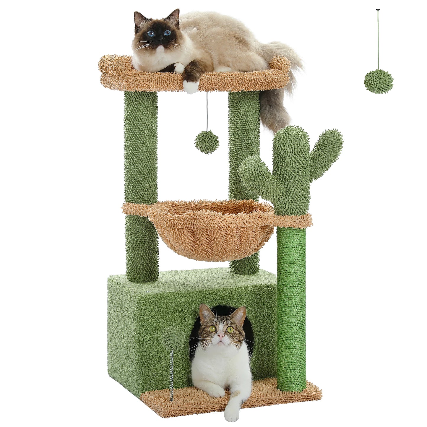 Cactus Cat Tree Cat Tower for Scratching Post