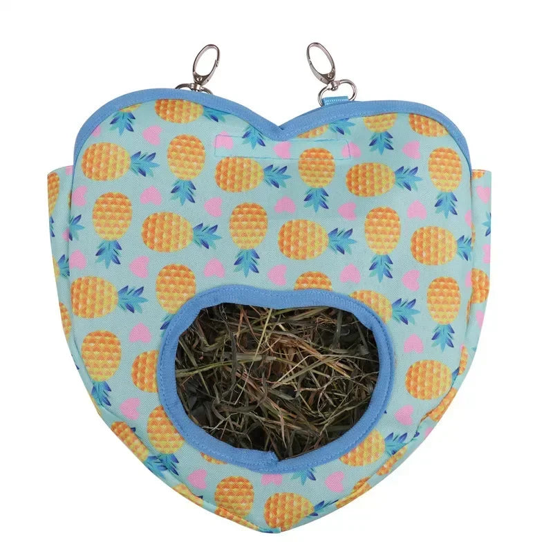 Guinea Pig or Rabbit Hay Feeder with Hooks Hanging