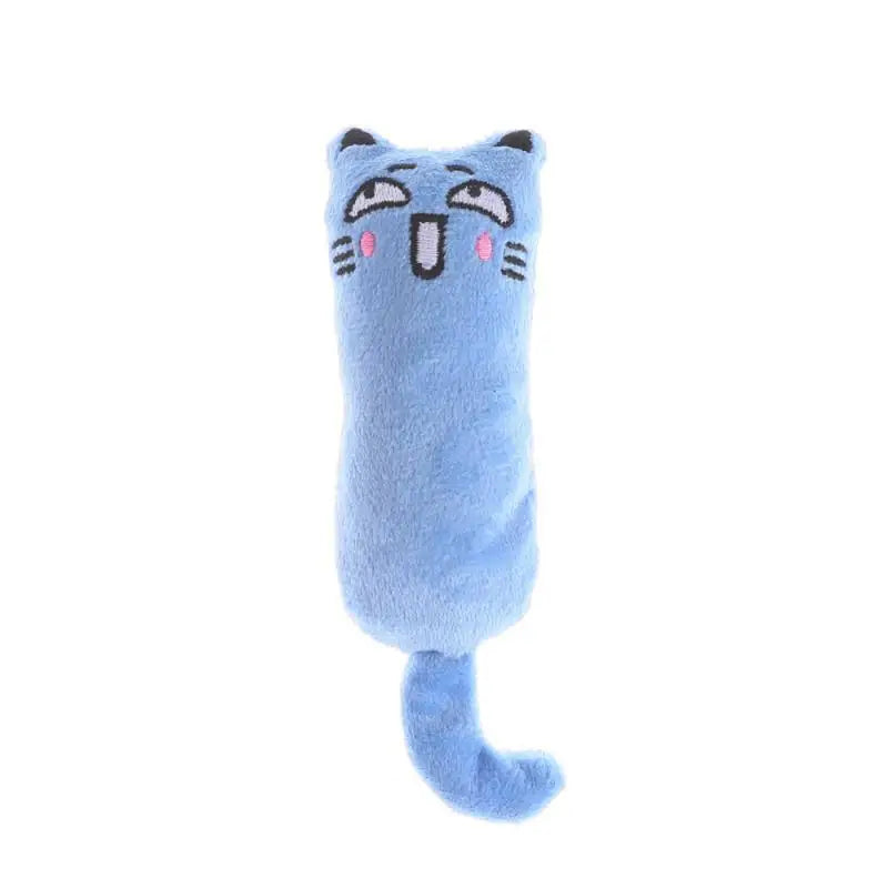 Cat Interactive Plush Cat Toy Chewing Squeaky Toy
