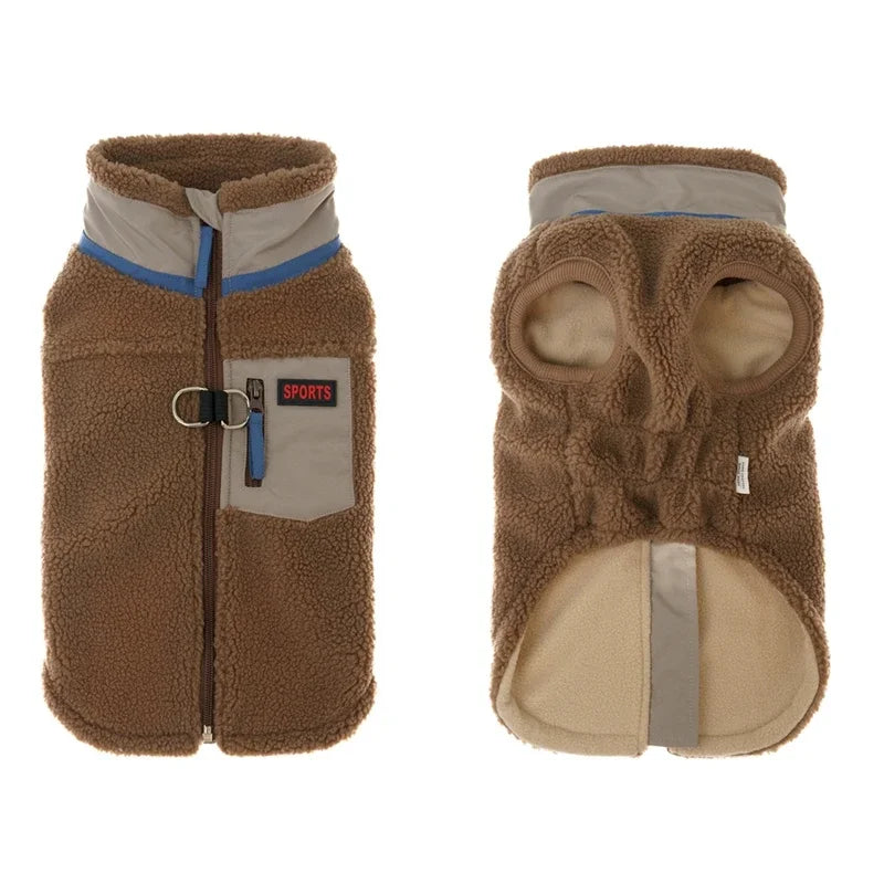 Warm Dog Clothes For Small Dogs Windproof Winter Dog Coat