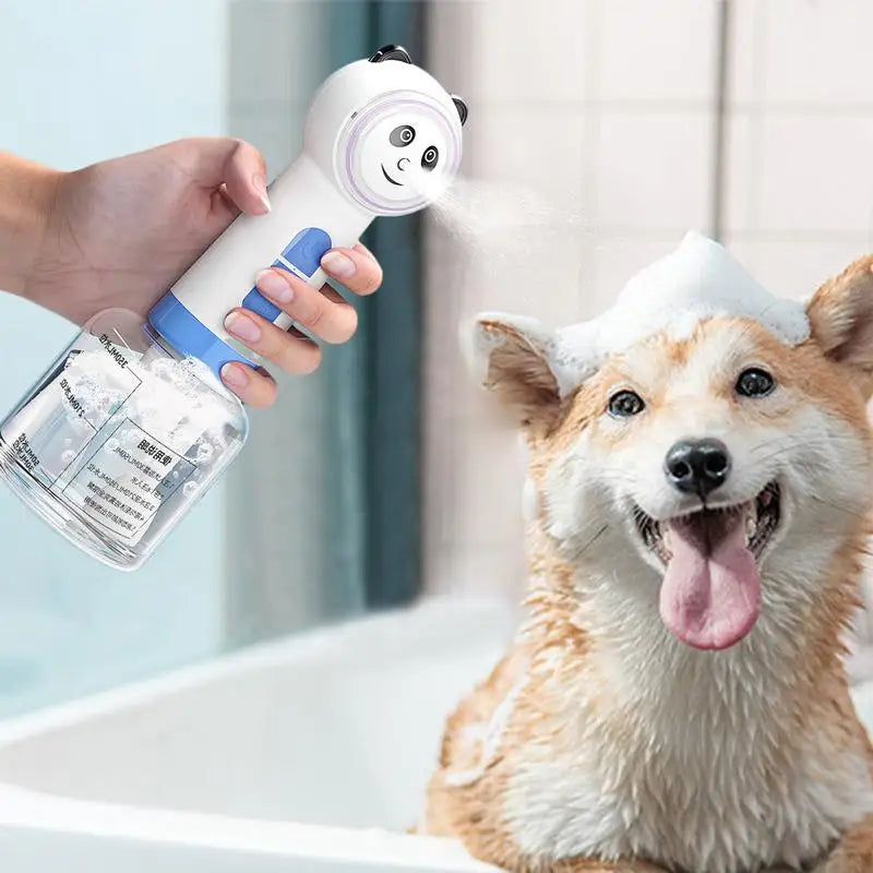 Dog Soap Electric Foaming Shampoo Dispenser